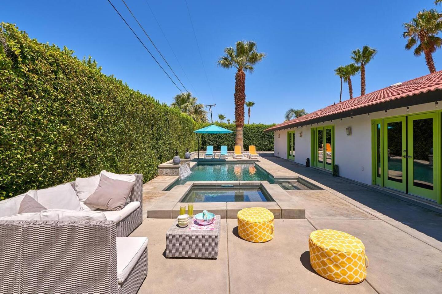 Pineapple Splash! Complete Privacy! Salt Pool! Palm Springs Buitenkant foto