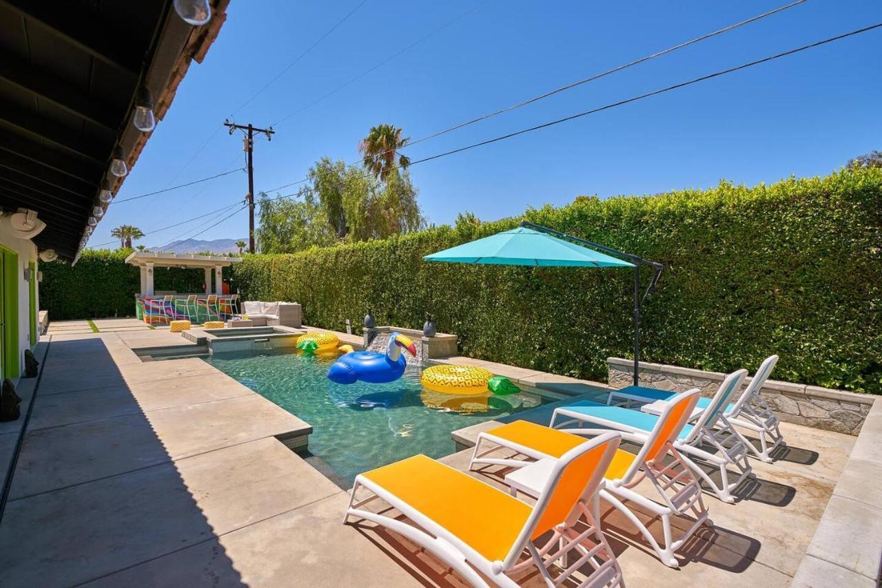 Pineapple Splash! Complete Privacy! Salt Pool! Palm Springs Buitenkant foto